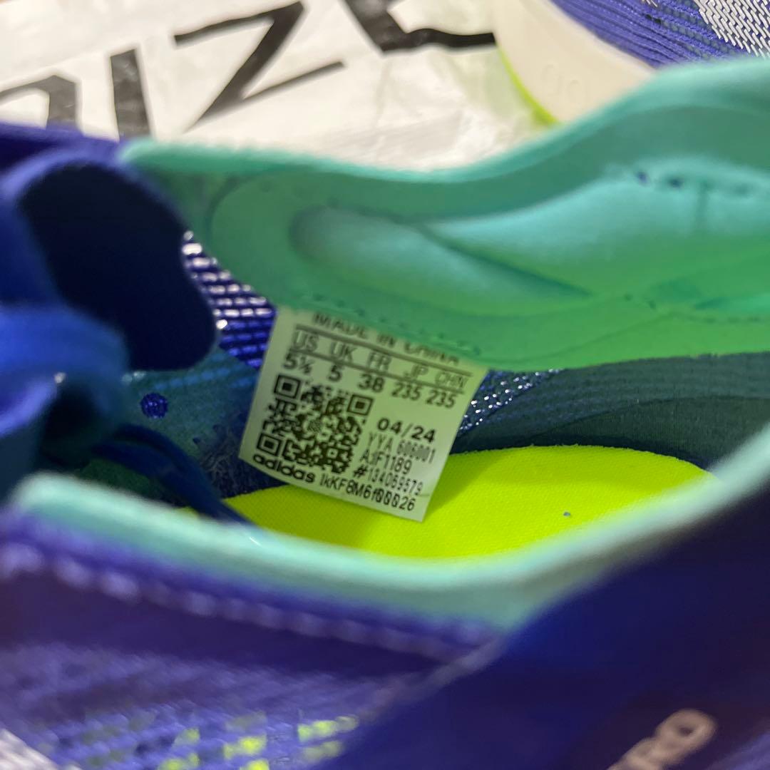 ADIZERO AVANTI 23.5 アディゼロ　アバンチ　新品　ブルー