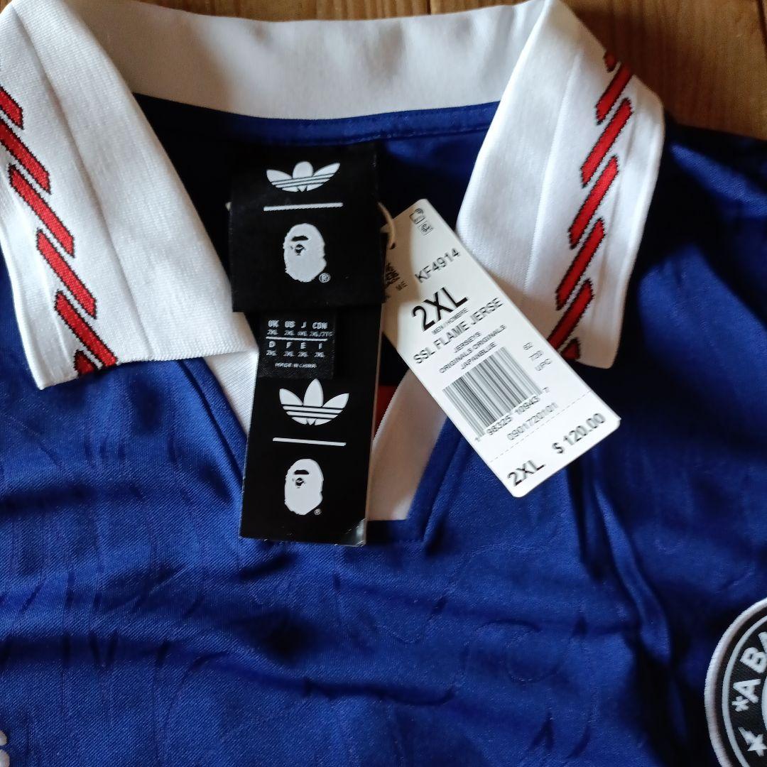 adidas BAPE 93 シャツ 2XL
