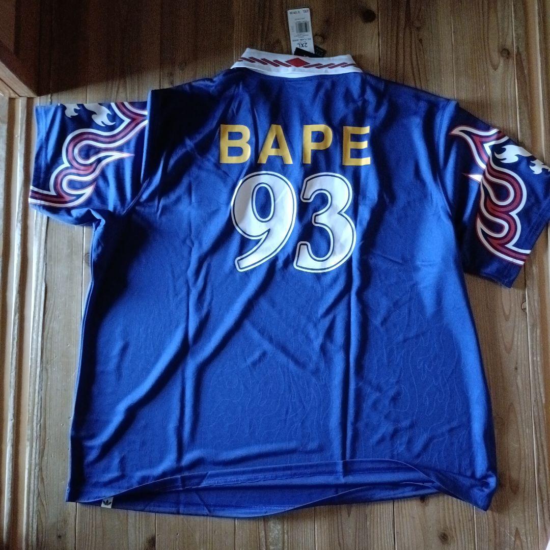 adidas BAPE 93 シャツ 2XL