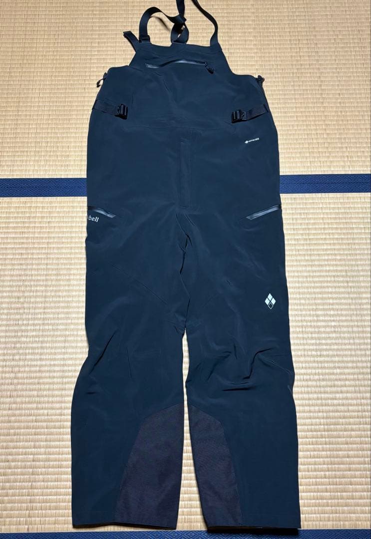 モンベル パウダートラック ビブ Men's メンズ M ゴアテックス パンツ