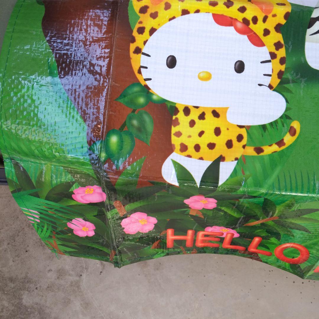 劇レアHELLO KITTYジャングル レジャーシート日本製2000年製