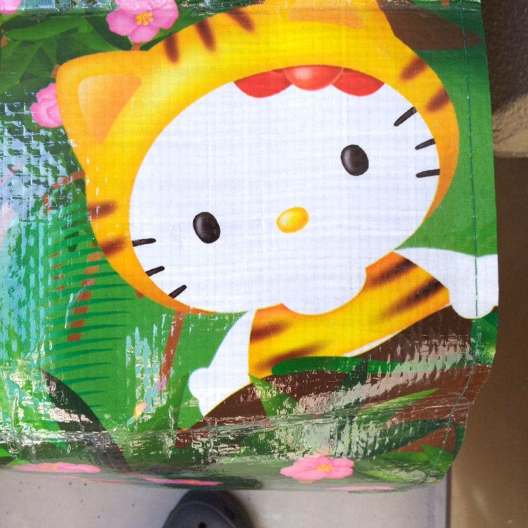 劇レアHELLO KITTYジャングル レジャーシート日本製2000年製