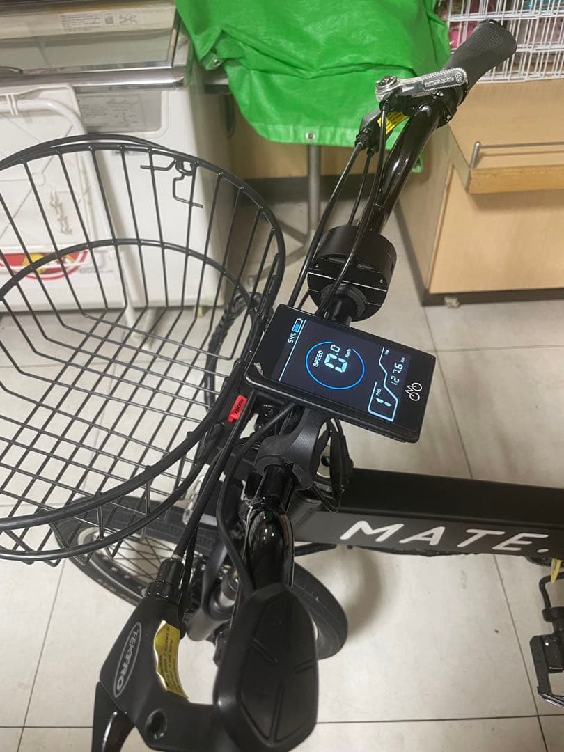 オプションパーツ多数MATE CITY 電動アシスト自転車 ブラック