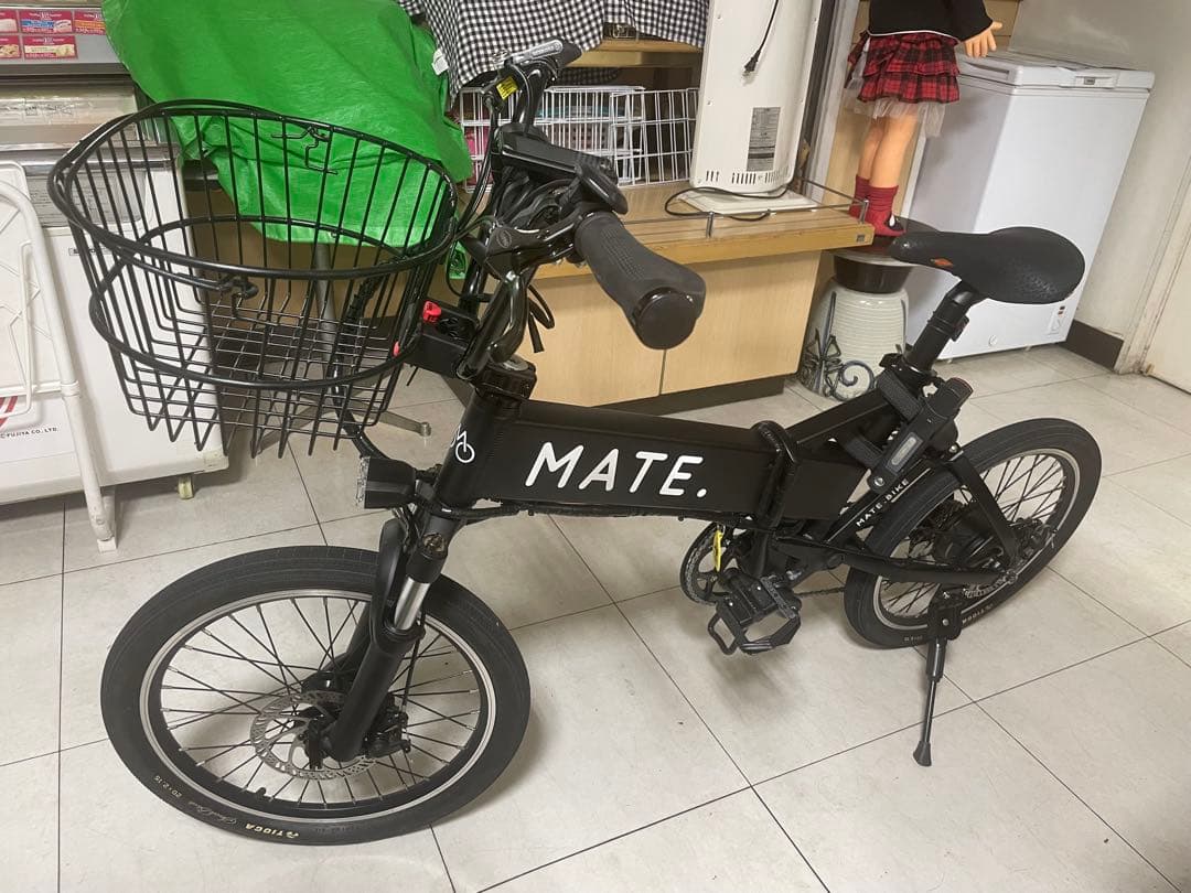 オプションパーツ多数MATE CITY 電動アシスト自転車 ブラック