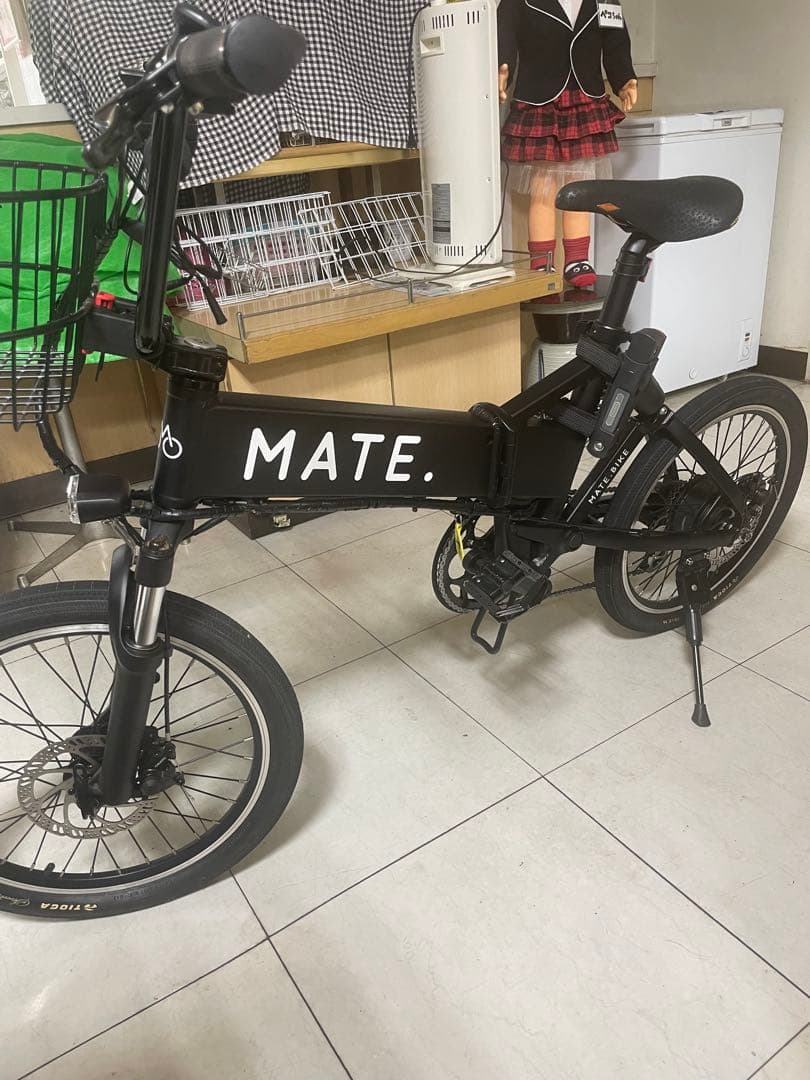 オプションパーツ多数MATE CITY 電動アシスト自転車 ブラック