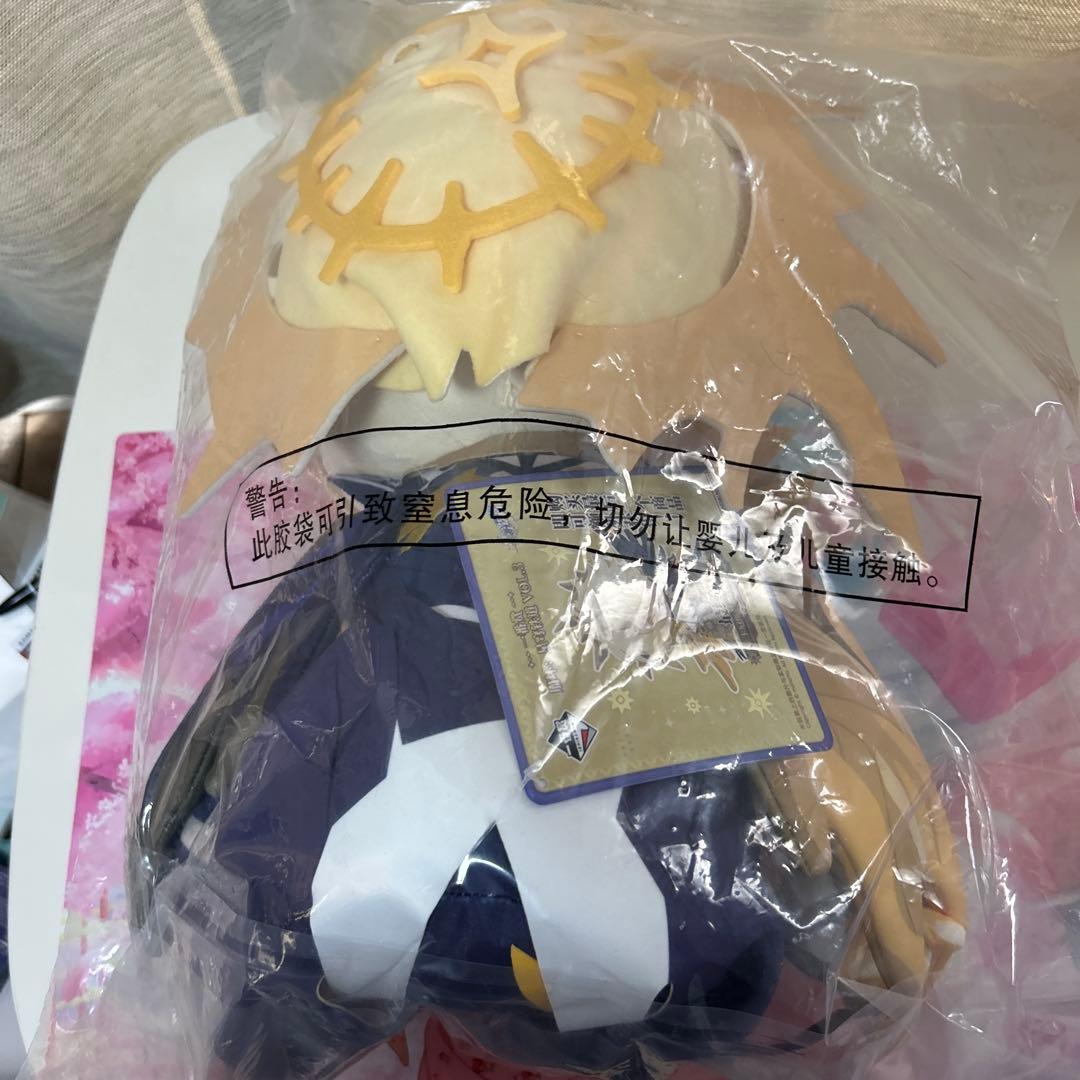 崩壊スターレイル一番くじ　ファイノン　ぬいぐるみ　皿　アクリル　ホルダー