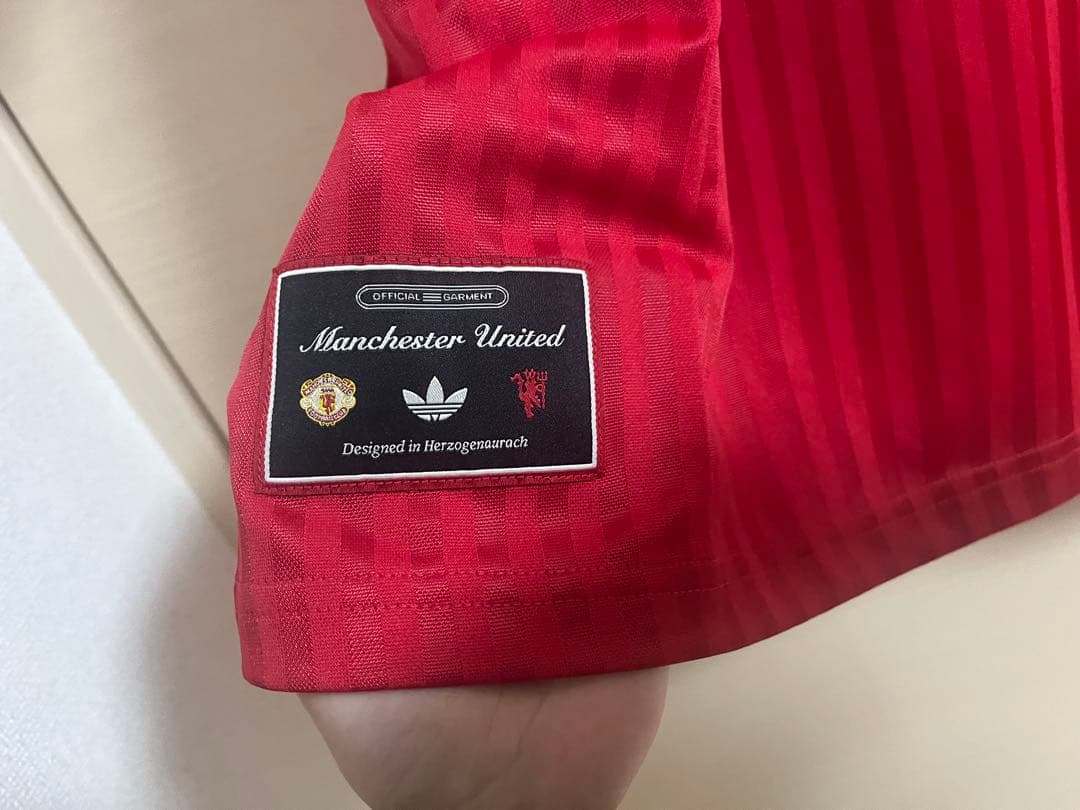 adidas マンチェスター・ユナイテッド ジャージ Mサイズ 正規品
