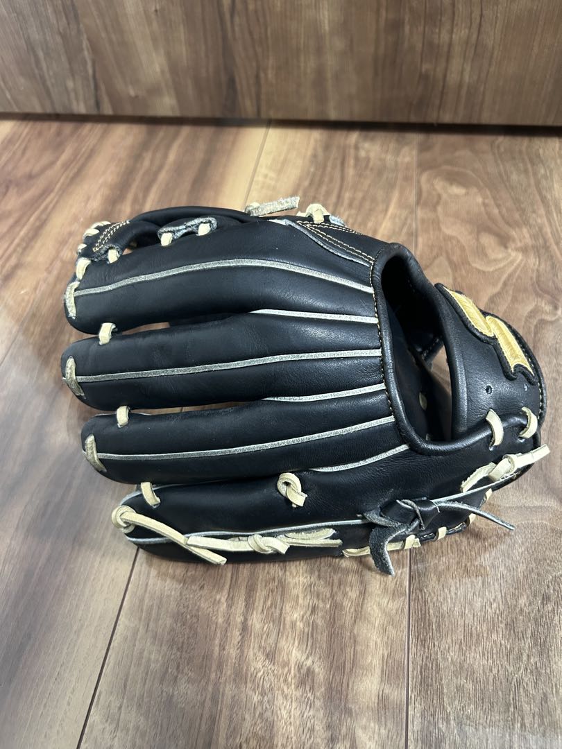 【美品】SSK 硬式内野手用 ブラック×キャメル