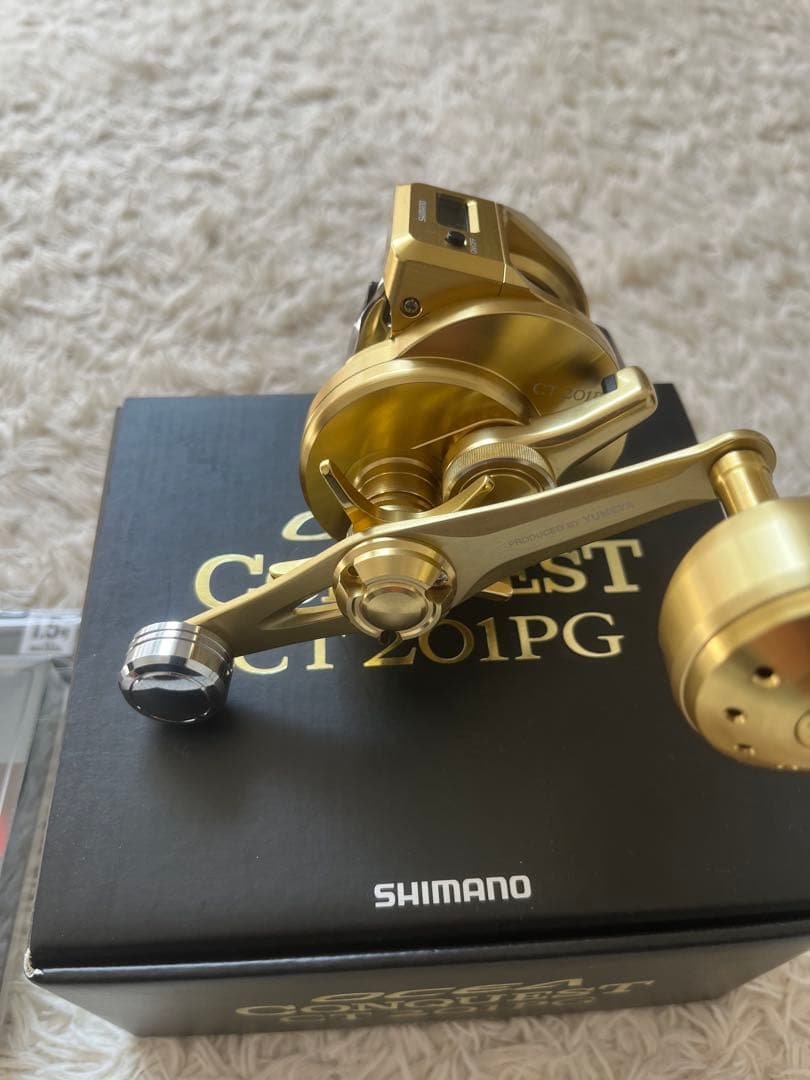 SHIMANO OCEA CONQUEST CT 201PG ゴールド