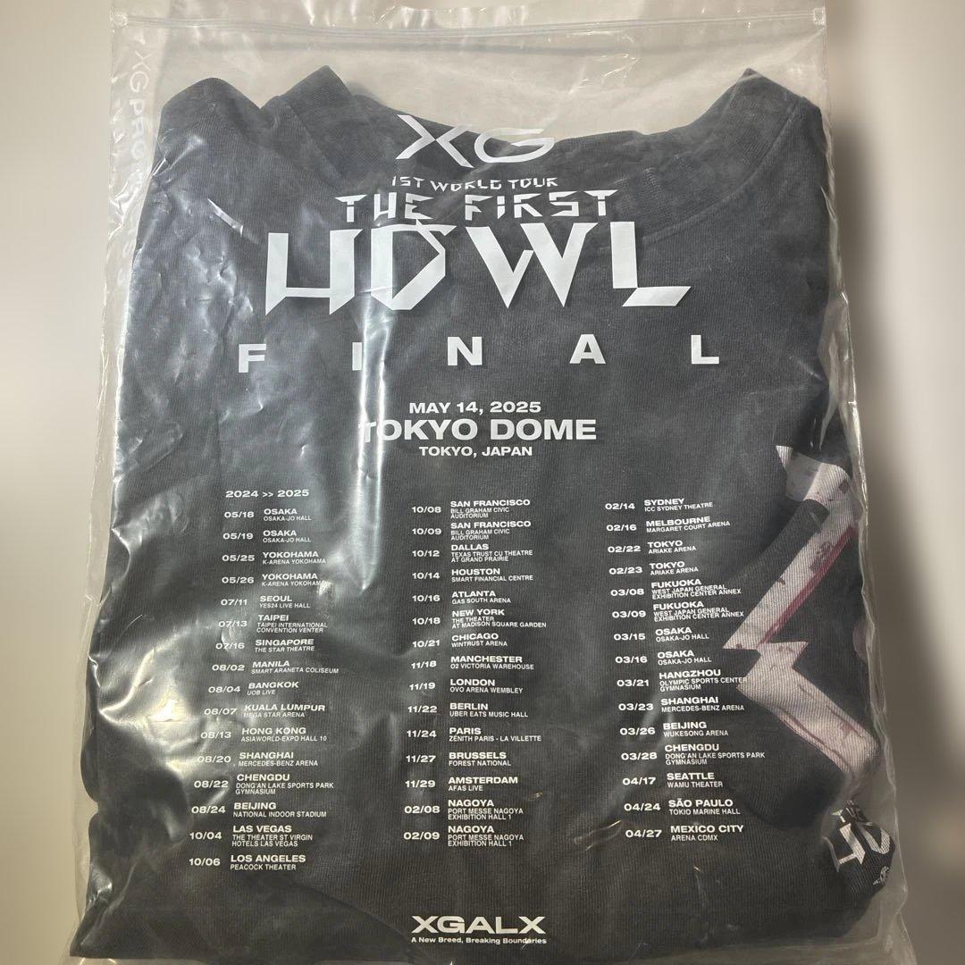 アイドル XG The first HOWL FINAL Crew Neck Tee S