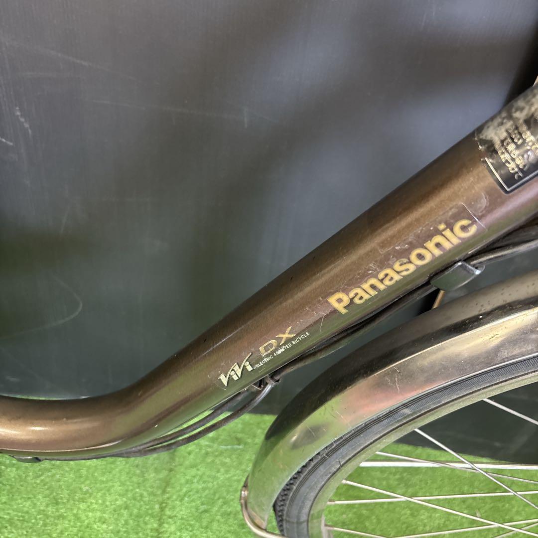 電動自転車 Panasonic Lithium vivi DX ブラウン　57★