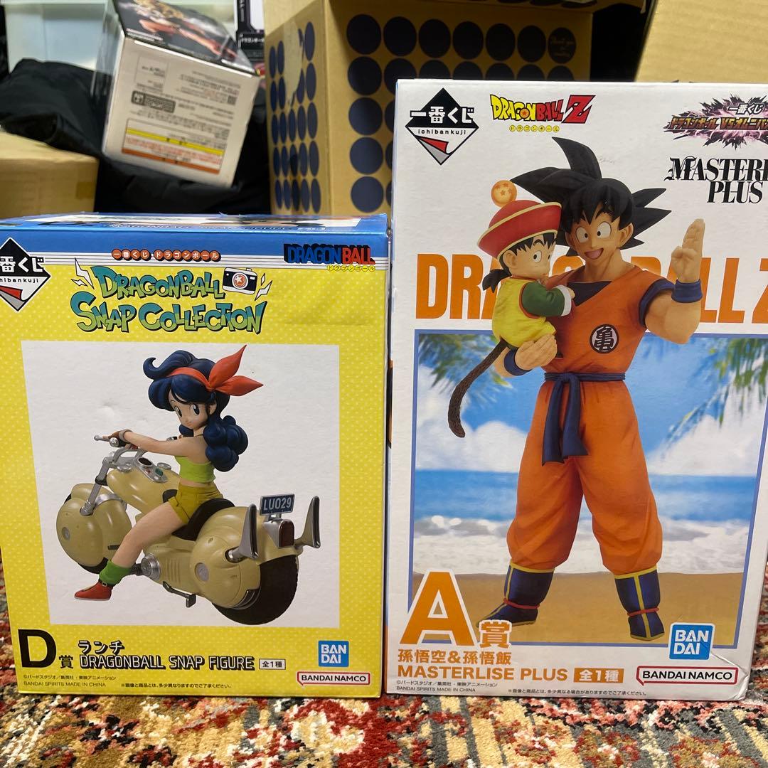 ドラゴンボール　孫悟空 ランチ　18号　フィギュアセット