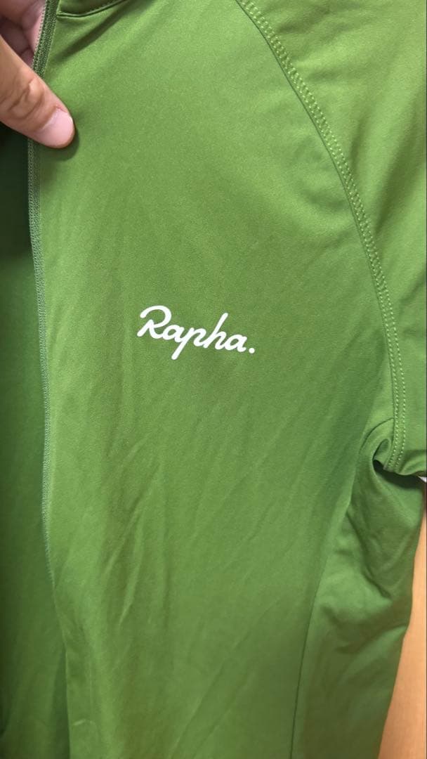 Rapha サイクルジャージ 半袖 オリーブグリーン 3点セット