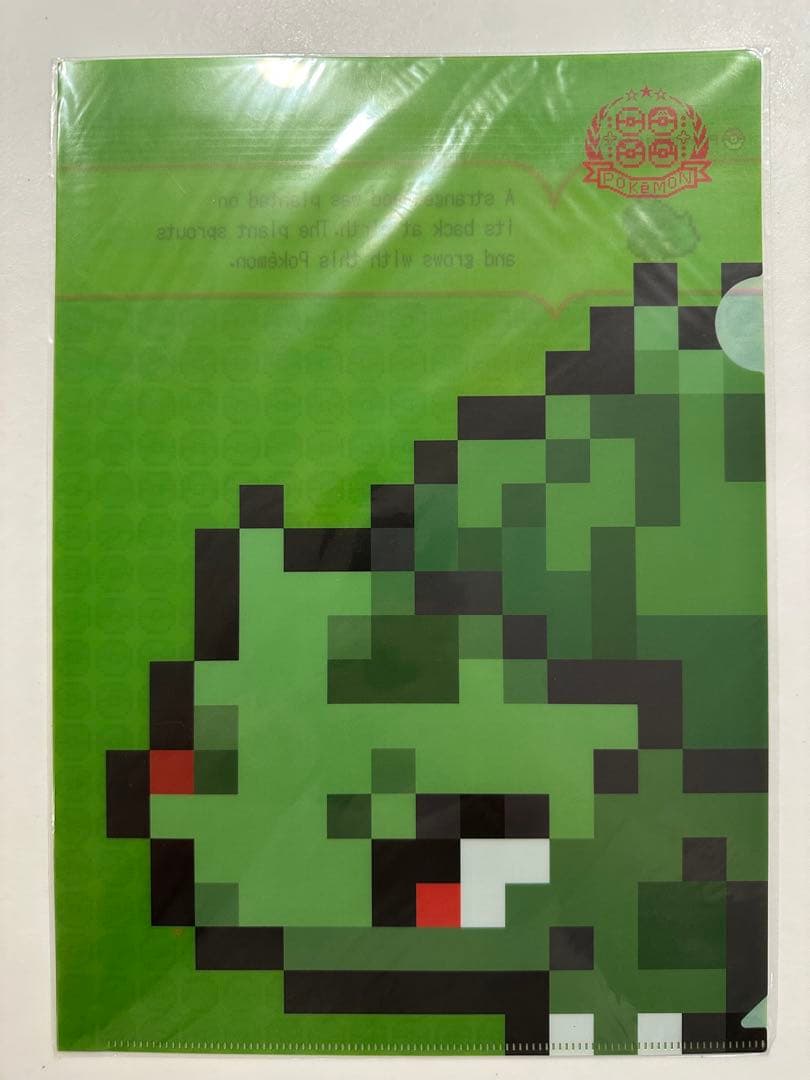 ポケモン　ドット絵　A4クリアファイル　4枚セット