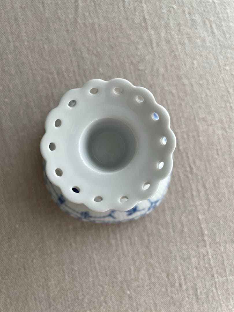 【専用】美品 ロイヤルコペンハーゲン フルレース キャンドルホルダー (A)
