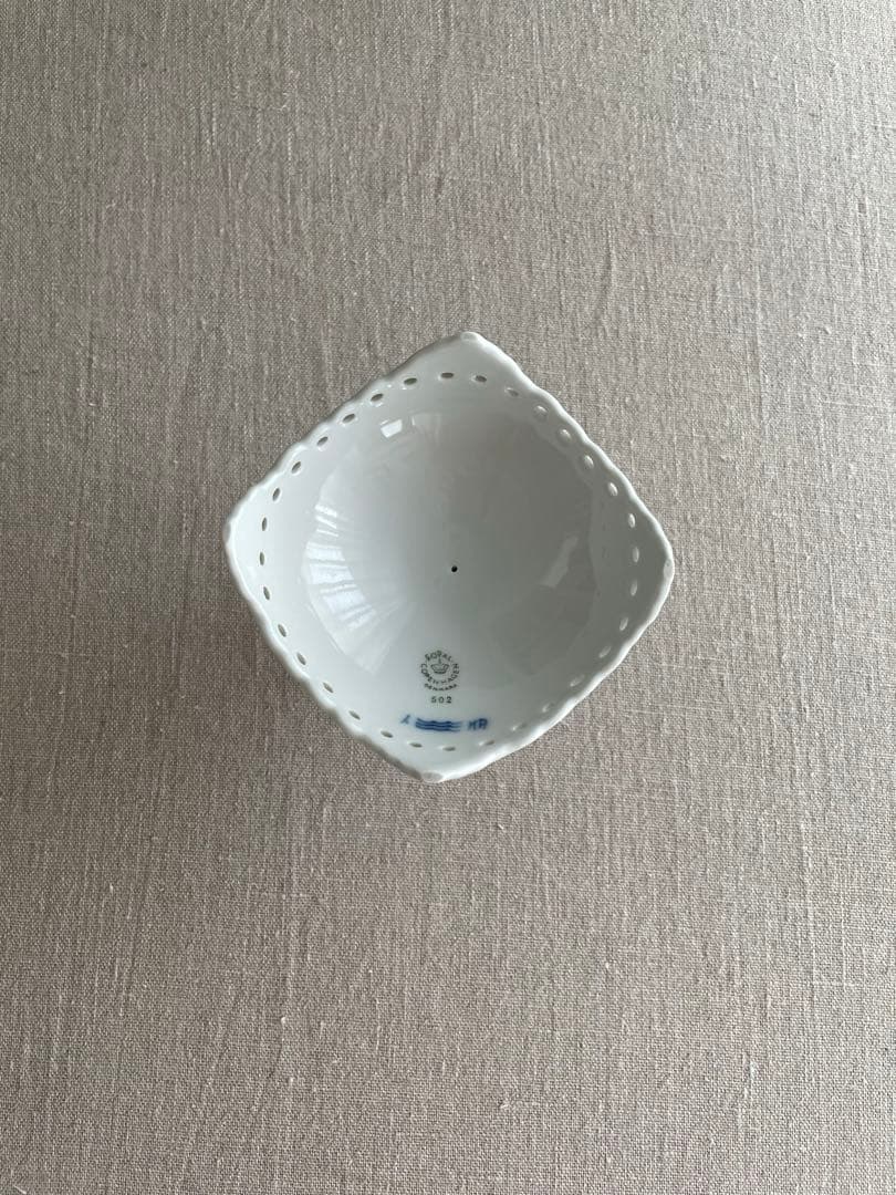 【専用】美品 ロイヤルコペンハーゲン フルレース キャンドルホルダー (A)