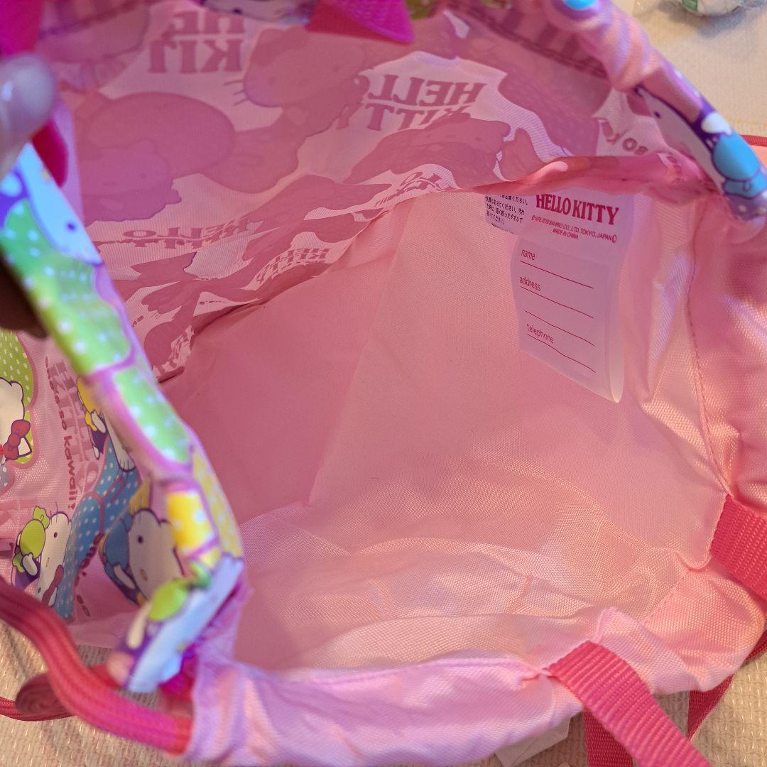 ハローキティ ナップサック　シューズケース　　トートバッグ　セット　SANRIO