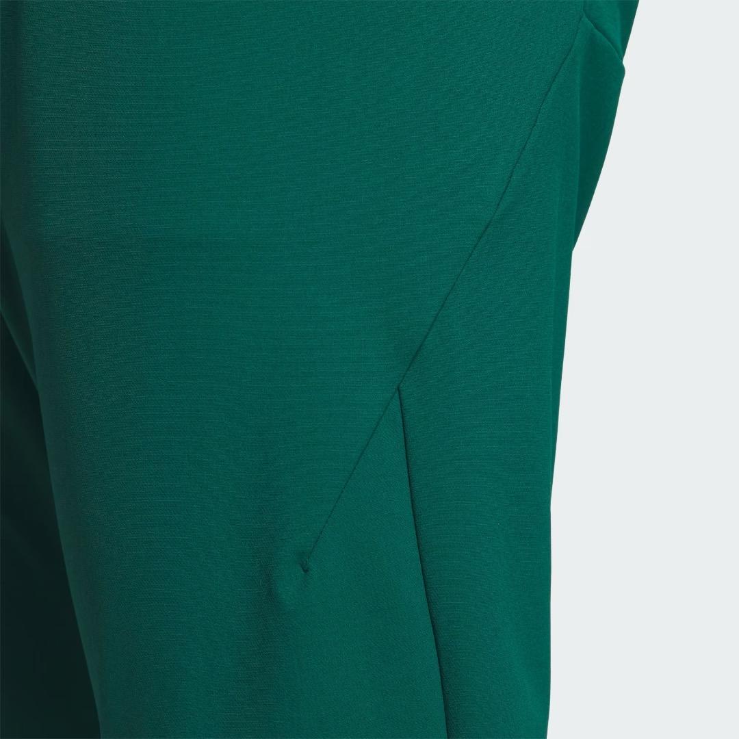 【100】秋冬 定価17,600円 アディダス ゴルフ 防風 アンクルパンツ 緑