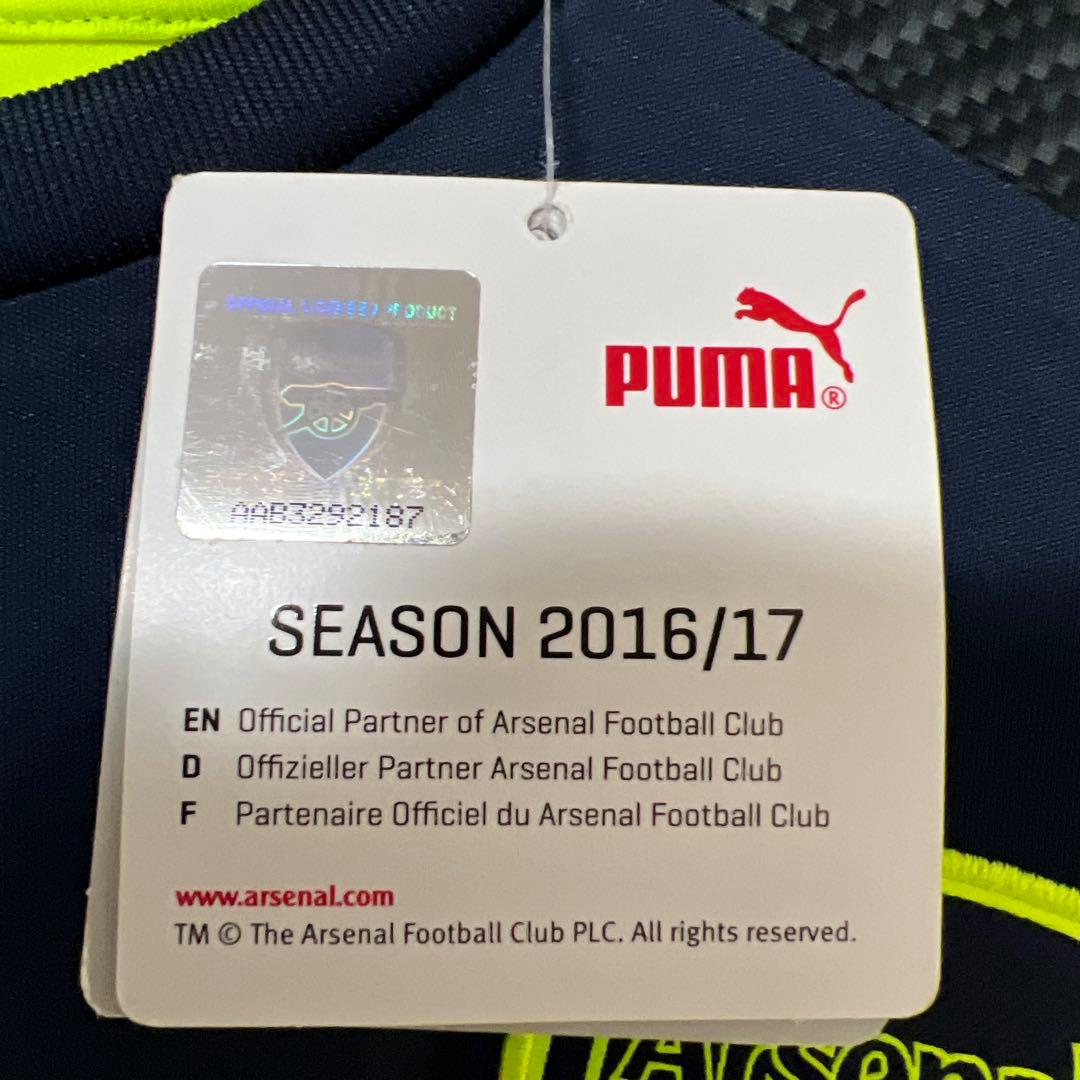 PUMA アーセナル　エジル　ユニフォーム　2016/17 チャンピオンズリーグ