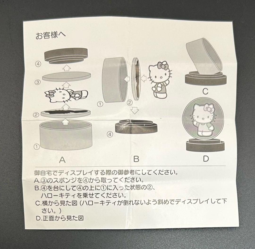 ハローキティ 30周年 ラインストーンフィギュア キティちゃん