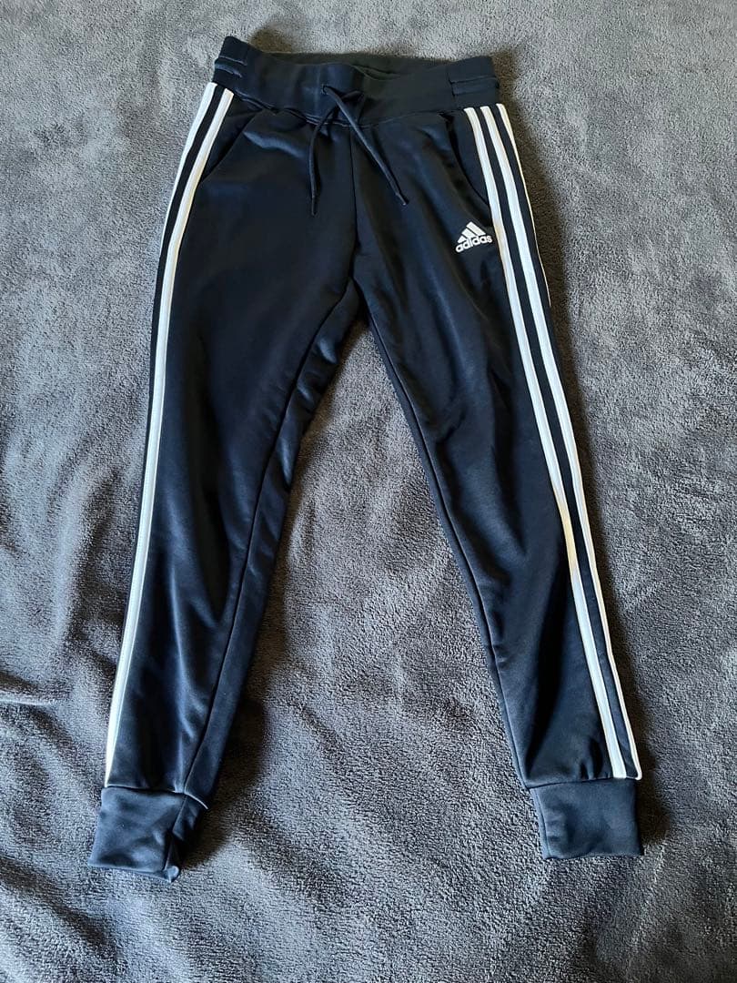 adidas アディダス ジャージ 上下 セットアップ 紺×白 M 新品