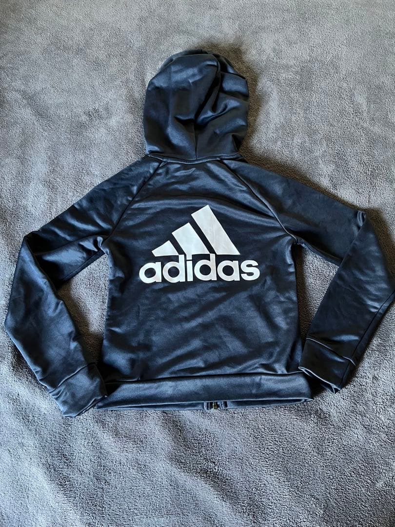 adidas アディダス ジャージ 上下 セットアップ 紺×白 M 新品