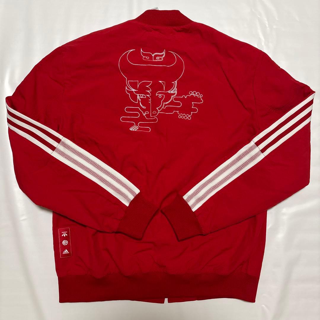 adidas アーセナル CNY ボンバージャケット トラックジャケット 防寒