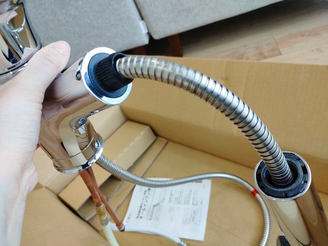 LIXILリクシル 浄水器内蔵型シングルレバー混合水栓