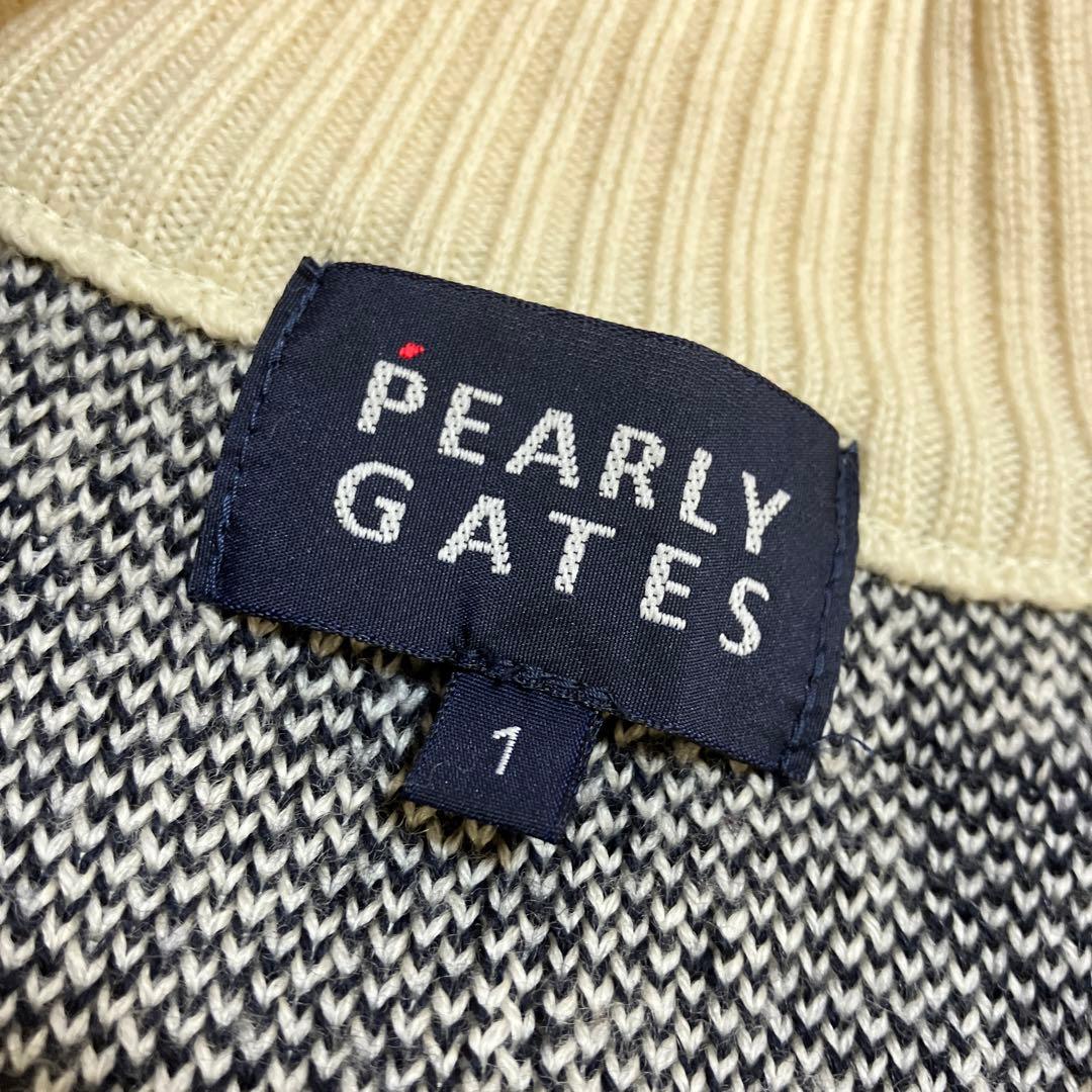 PEARLY GATESパーリーゲイツ　ニット　ジャケット　レディース　サイズ1