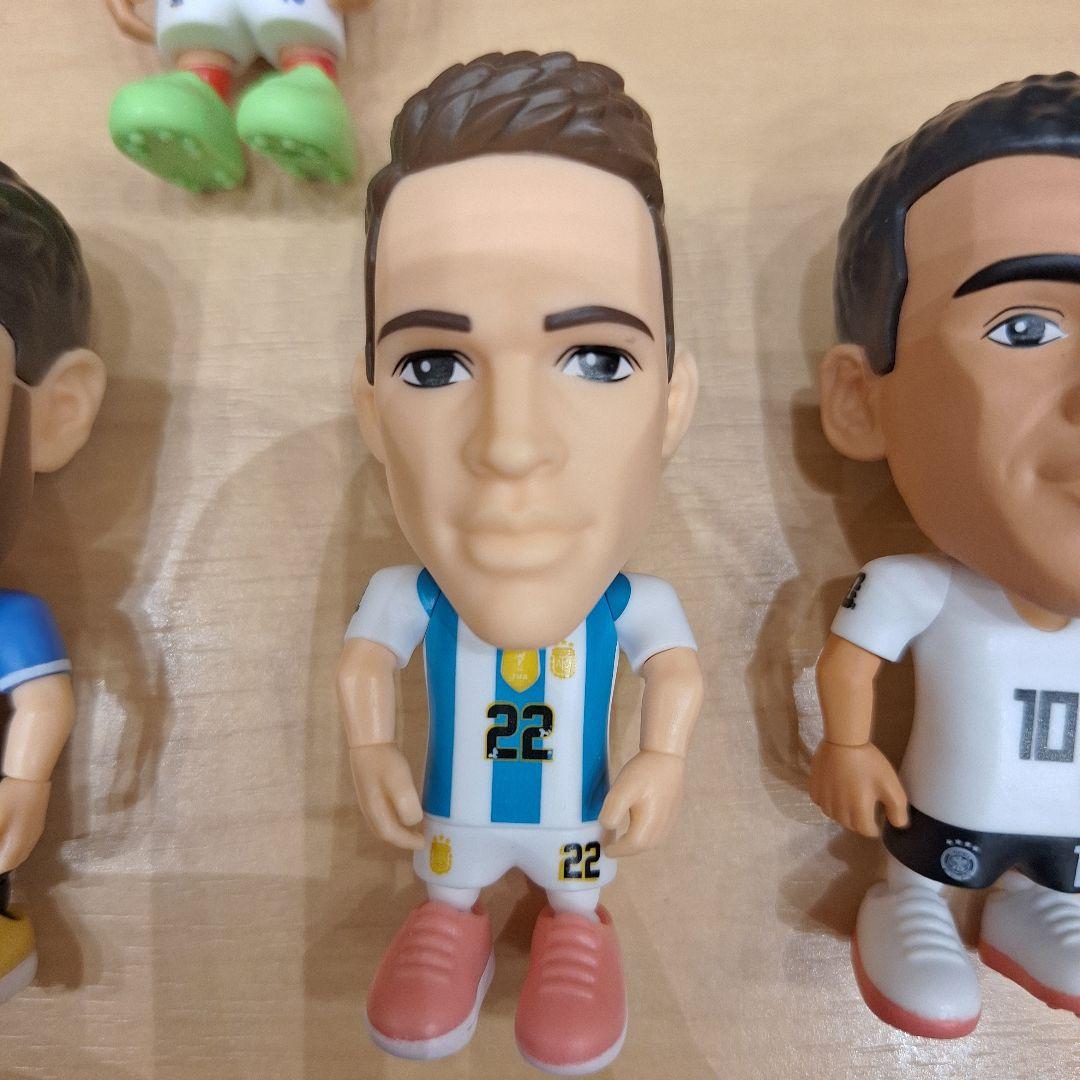 サッカー選手フィギュアセット5個セット