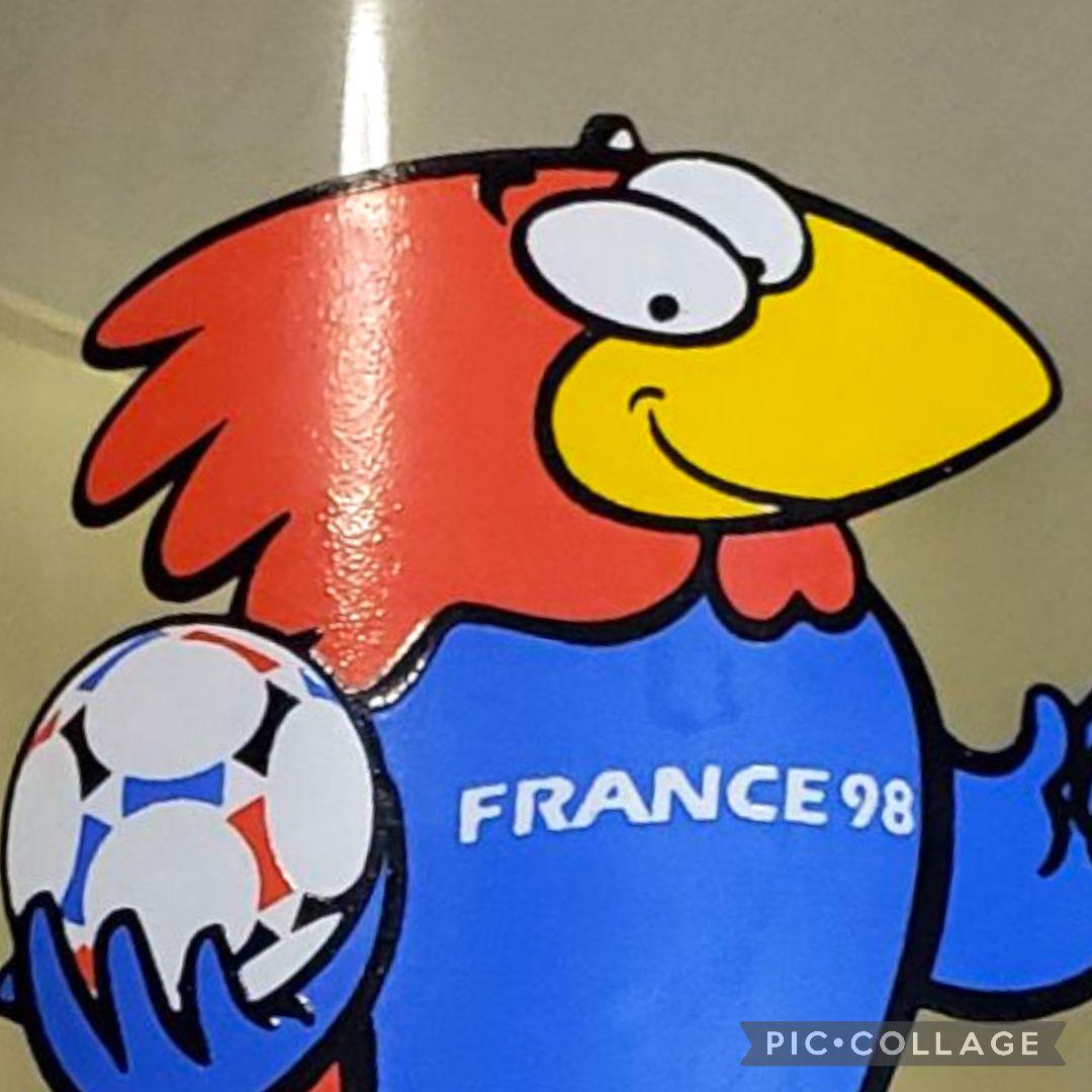 フランスワールドカップ　1998　未使用　©入り　luminarc　9ozグラス