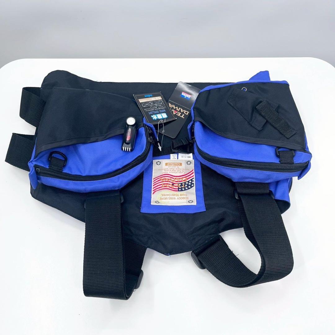 希少 未使用品 TEAM DAIWA TV-6001 フィッシングベスト L