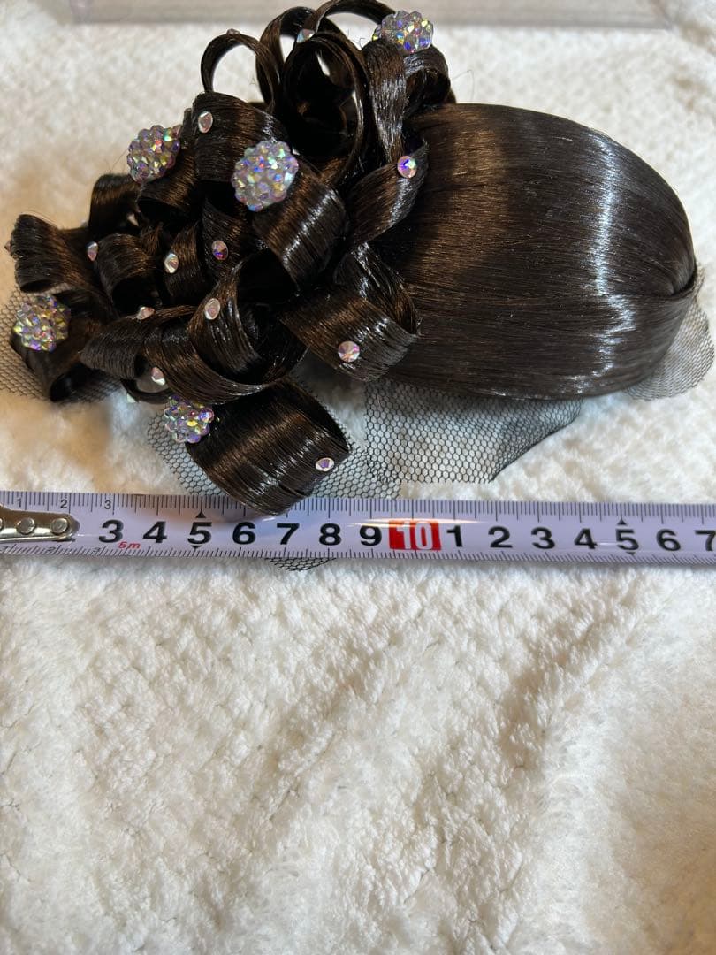 多美咲ヘアドレス雫型 ダークブラウン カールヘアアクセサリ67000→49999