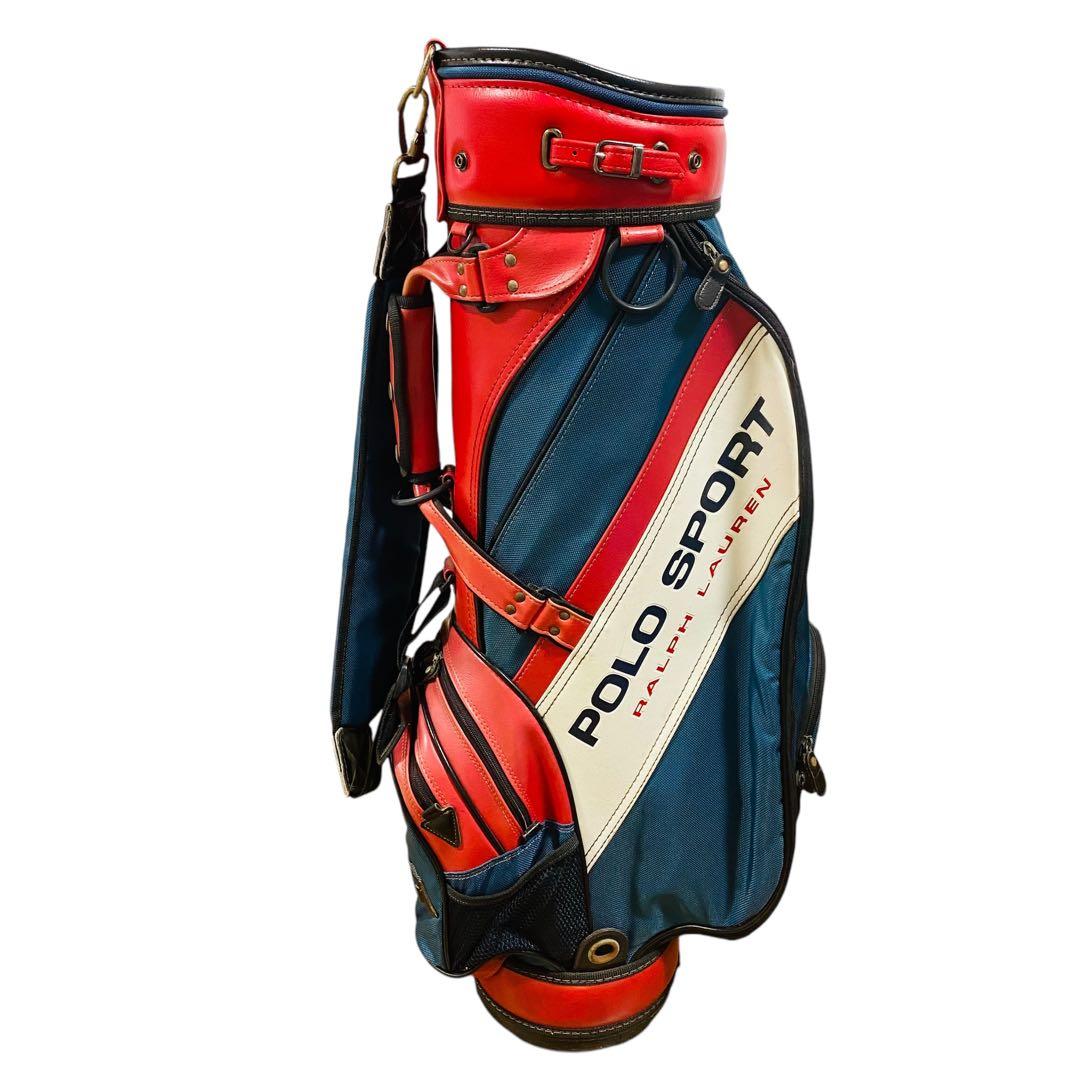 POLO SPORT ラルフローレン USA ゴルフバッグ　キャディバック