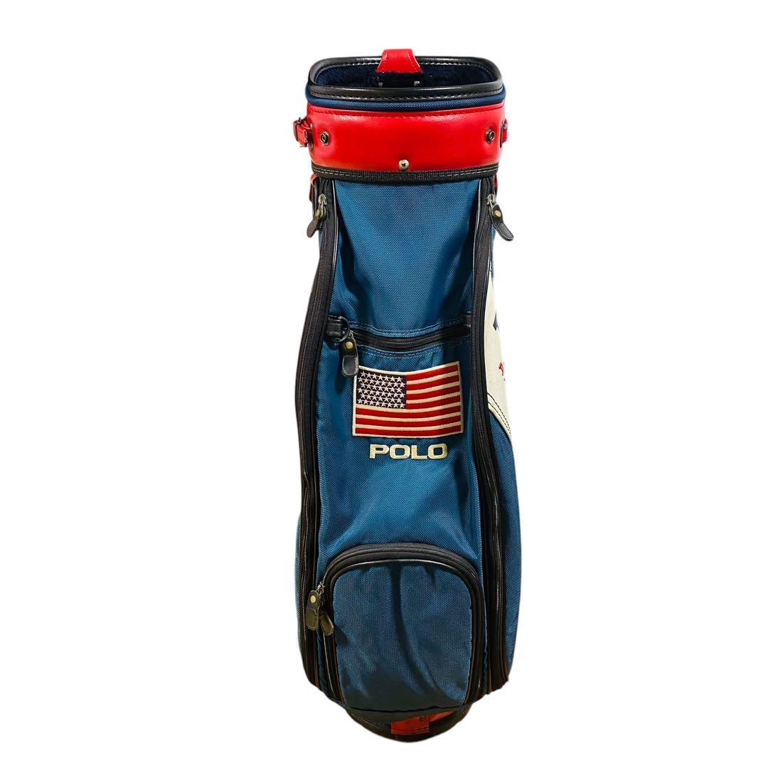 POLO SPORT ラルフローレン USA ゴルフバッグ　キャディバック