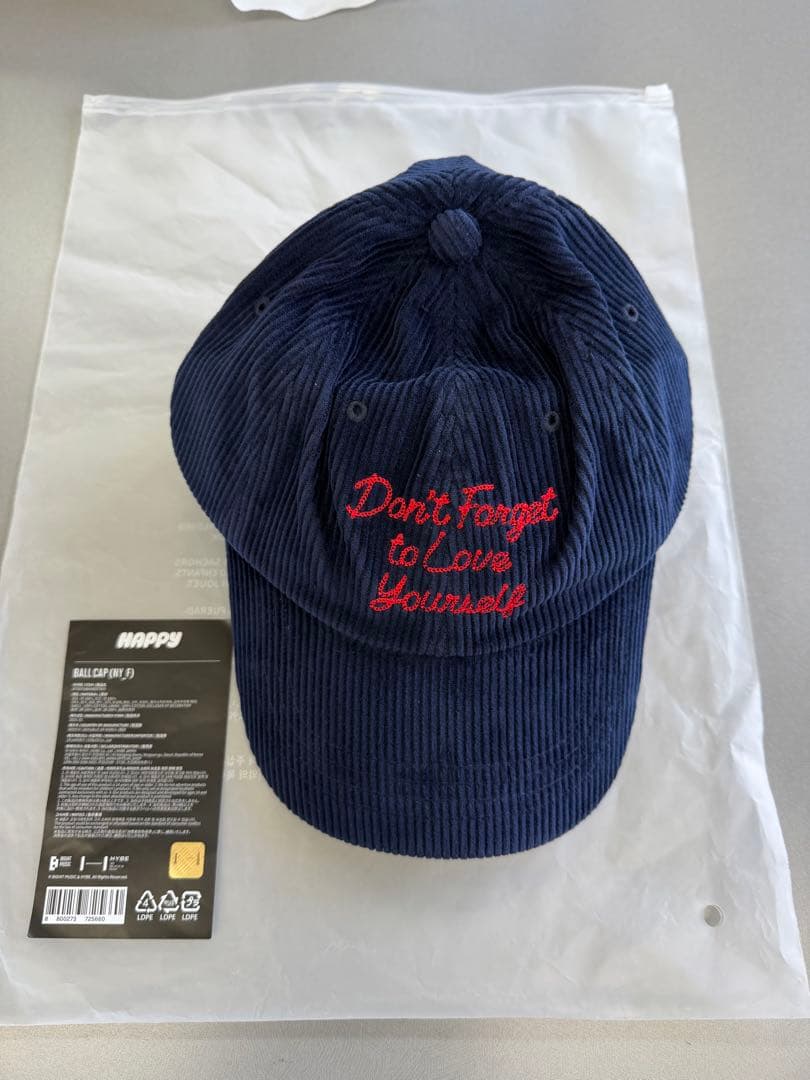値下げ　BTS Jin HAPPY Ball Cap キャップ　ジン
