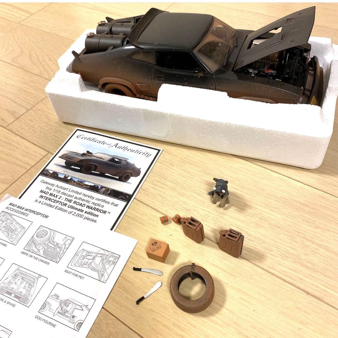 【大人気希少】美品　AUTOart マッドマックス2ウェザリング仕様限定2000