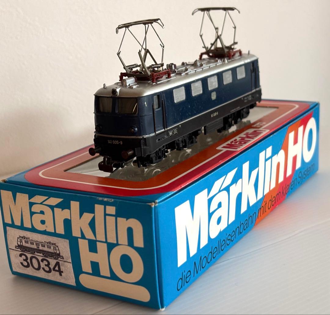 メルクリン ドイツ連邦鉄道　1969年製　電気機関車　BR141 稼働品　箱付き