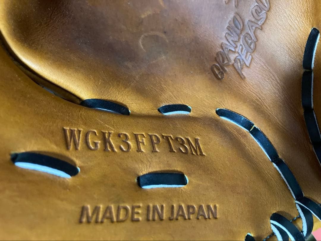 ワールドペガサスTOP限定ファーストミット硬式左投用型付済超美品