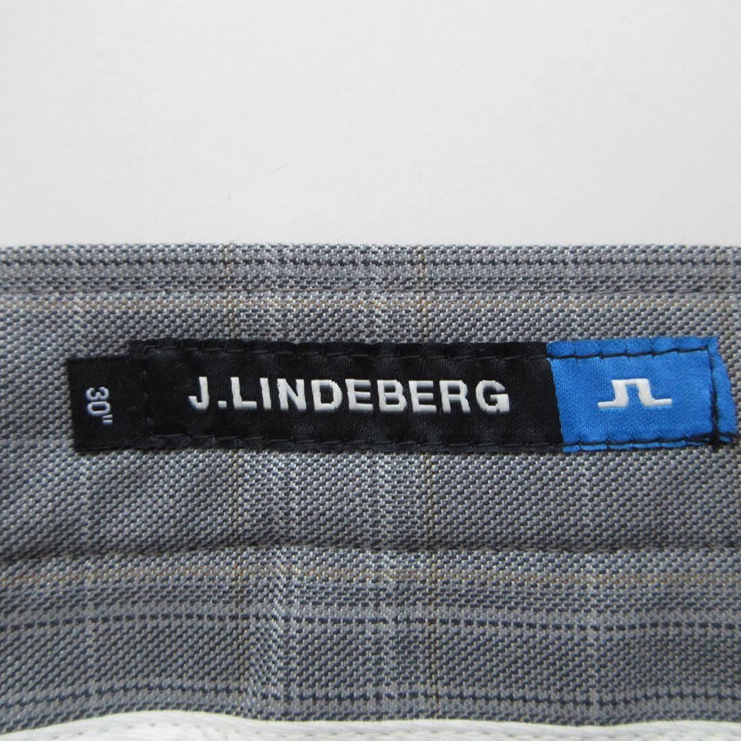 新品 J.LINDEBERG ジェイリンドバーグ チェック ハーフパンツ