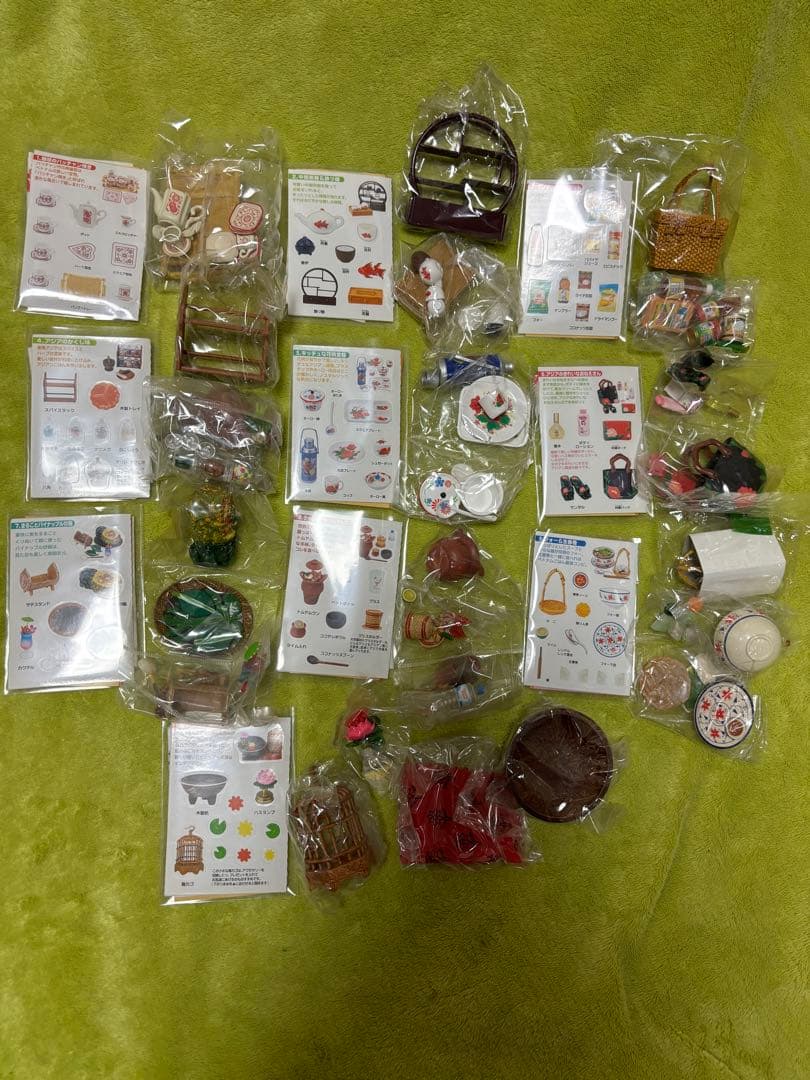 ★リーメント ぷちサンプル　アジアン雑貨店　全10種　コンプリート★