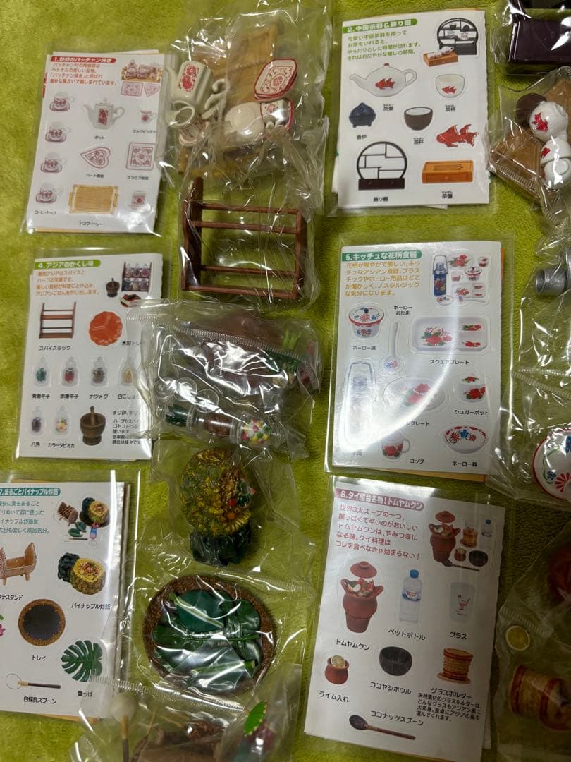 ★リーメント ぷちサンプル　アジアン雑貨店　全10種　コンプリート★