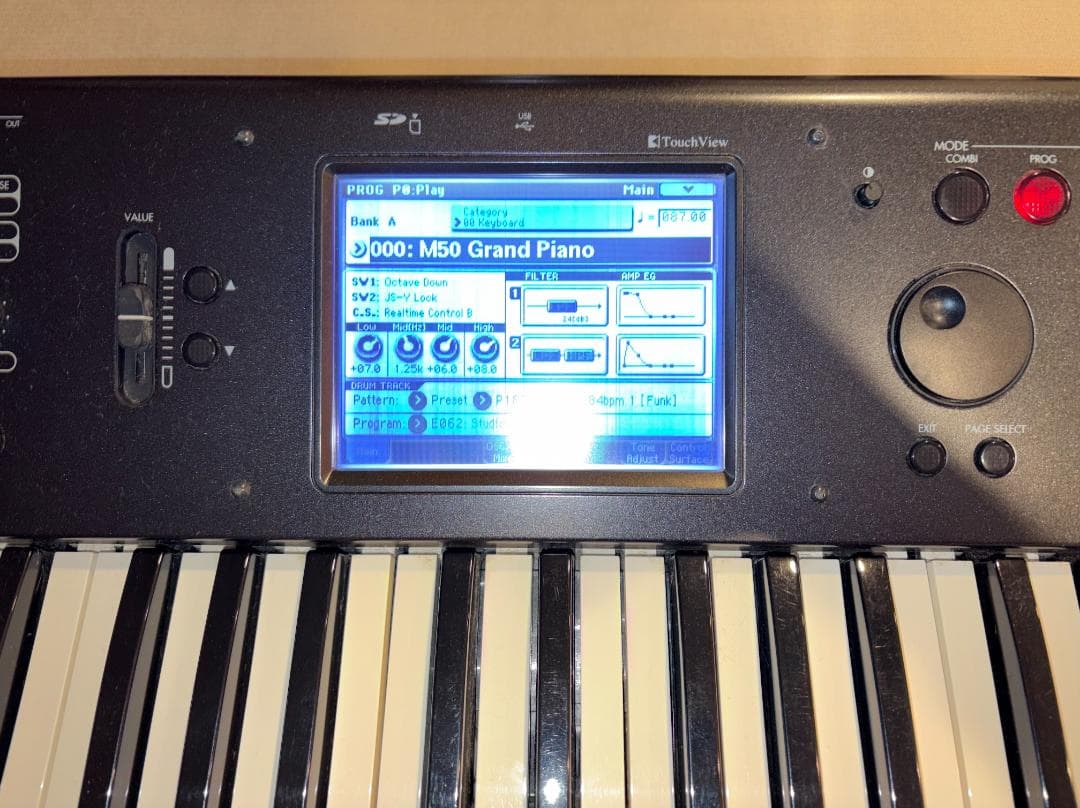 KORG M50 シンセサイザー 61鍵
