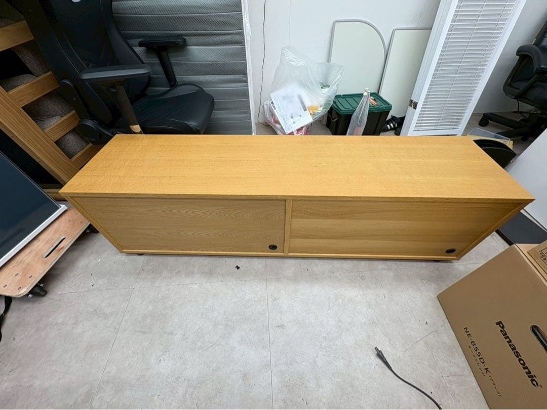 無印良品 スタッキングキャビネット オーク　美品