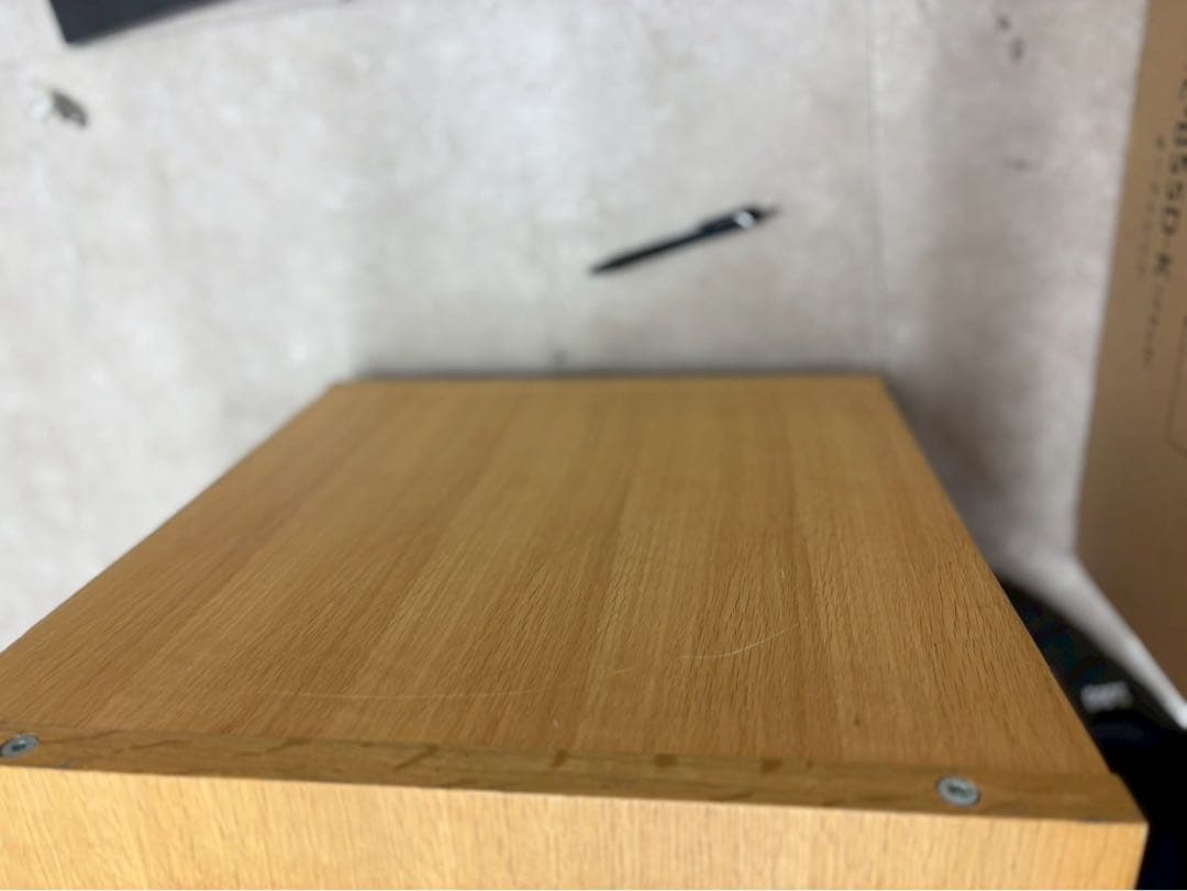 無印良品 スタッキングキャビネット オーク　美品