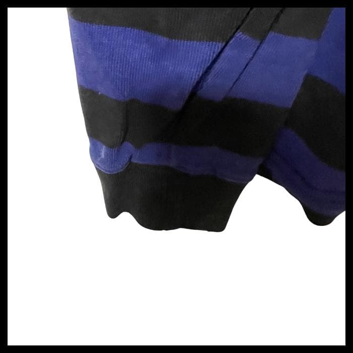 Nike ナイキラガーシャツ 青／黒　S