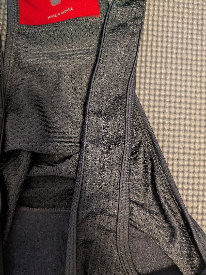 裏起毛CASTELLI ビブショーツ TUTTO NANO BIBSHORT L