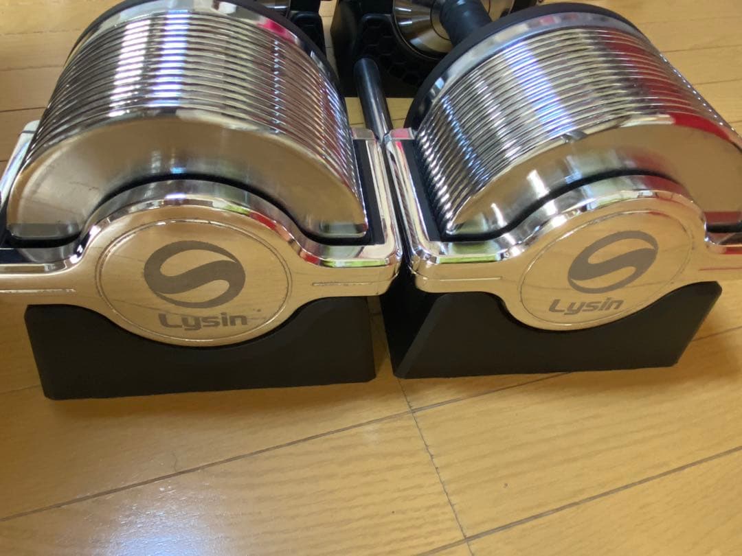 【同時購入必須 】 Lysin 可変式ダンベル 最大32kg A