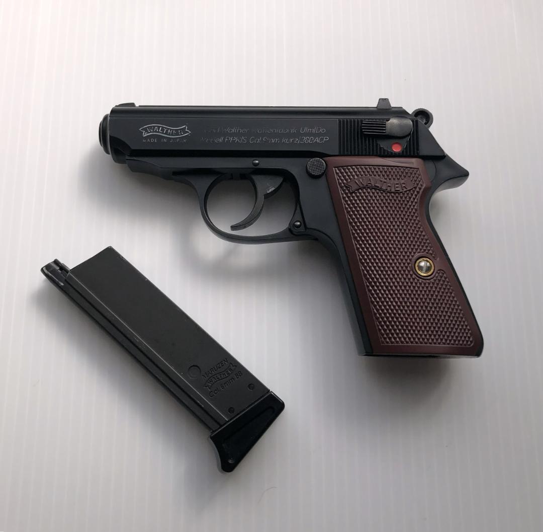 【美品】マルゼン　ワルサーPPK/sガスブローバック