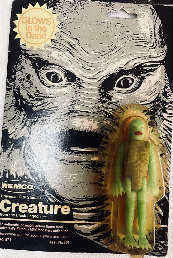 ビンテージ ユニバーサルモンスターズ　1980s remco 4体セット　未開封